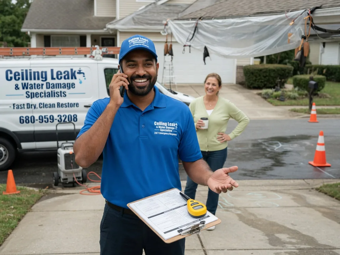 Ceiling Leak Cleanup Cumberland Foreside, ME FAQs